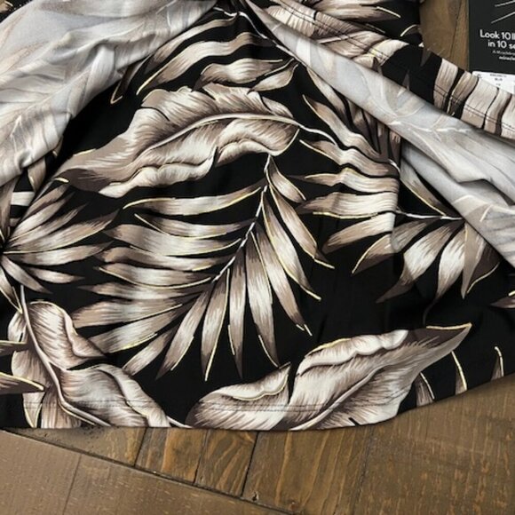 Miraclesuit Oasis Lve Knot Tankini Set Top & Bottom Women's Size 12 - Picture 7 of 13